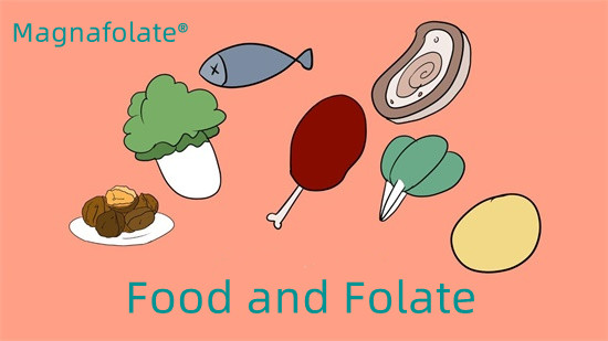 Pagkain at folate L Methylfolate calcium