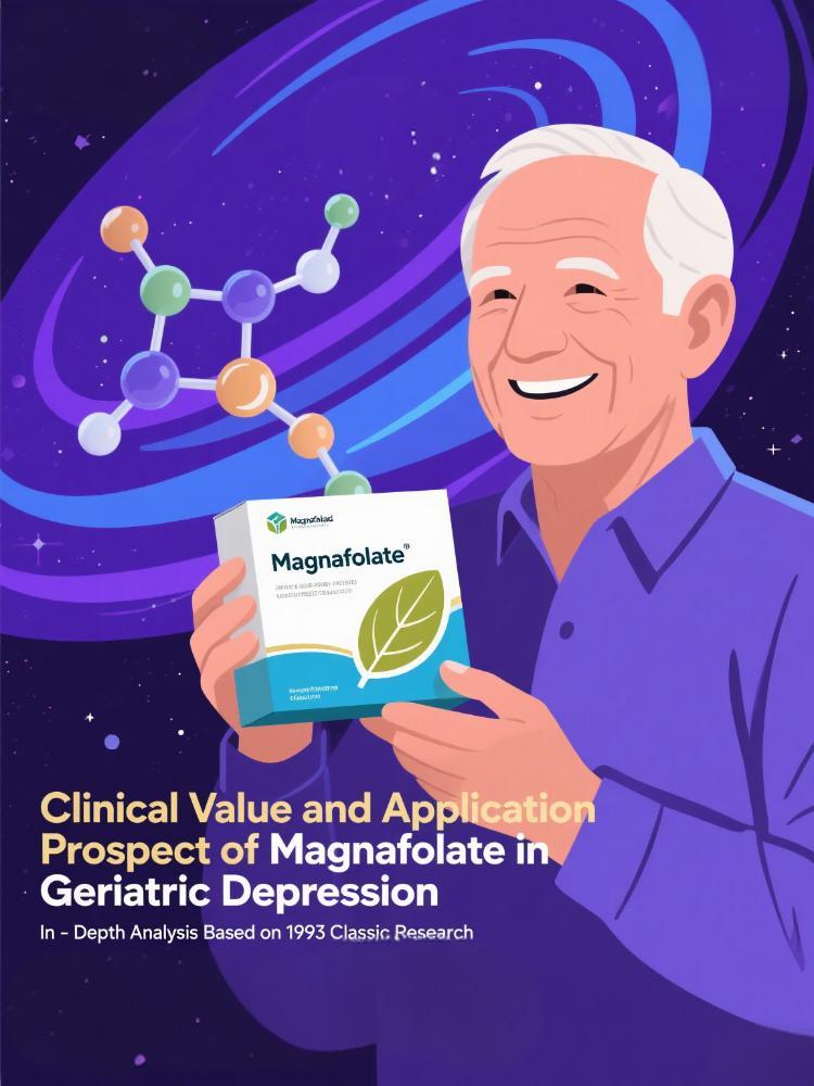 Ang halaga ng klinikal at pag-asam ng aplikasyon ng Magnafolate (5-methyltetrahydrofolate) sa geriatric depression--sa malalim na pagsusuri batay sa 1993 na klasikong pananaliksik at ebidensya na paggupit