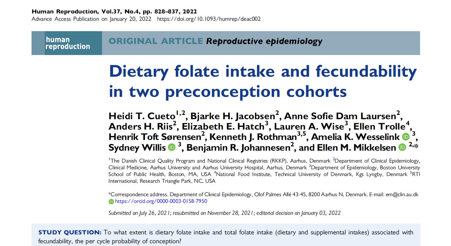 Folic Acid: Maaaring Mahigit sa Isang-katlo ng mga Umaasam na Ama ay Maling Nagdaragdag? Mga Bagong Opsyon para sa Aktibong Folate na Isinasaalang-alang ang Mga Genetic na Pagkakaiba